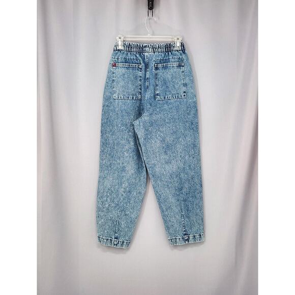 BDG Urban Outfitters Jeans Womens Medium Blue Jogger Patchwork Knee Elastic - Picture 2 of 16